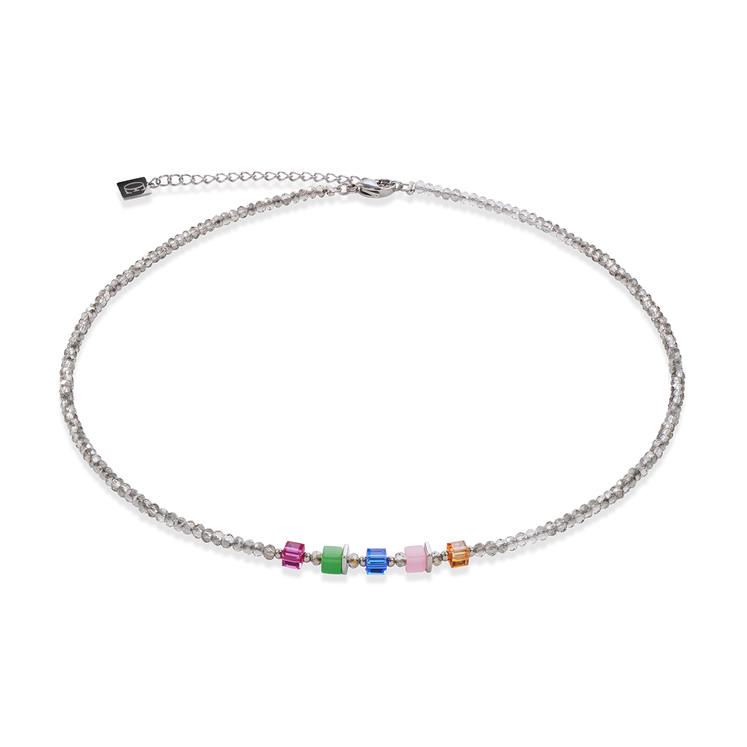 Joyful Colours Update Necklace silver-multicolour