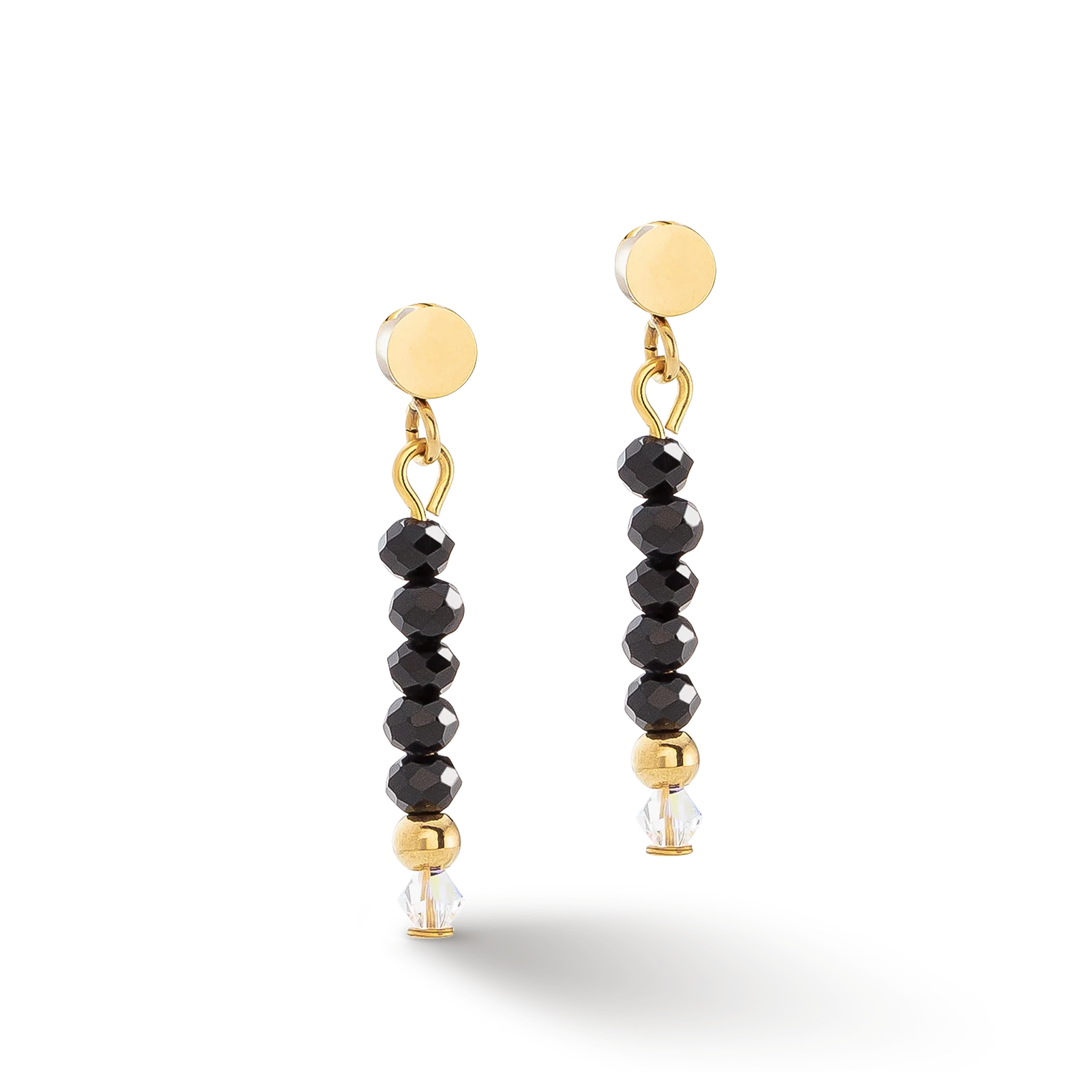 Little Twinkle earrings gold-black - Image 2