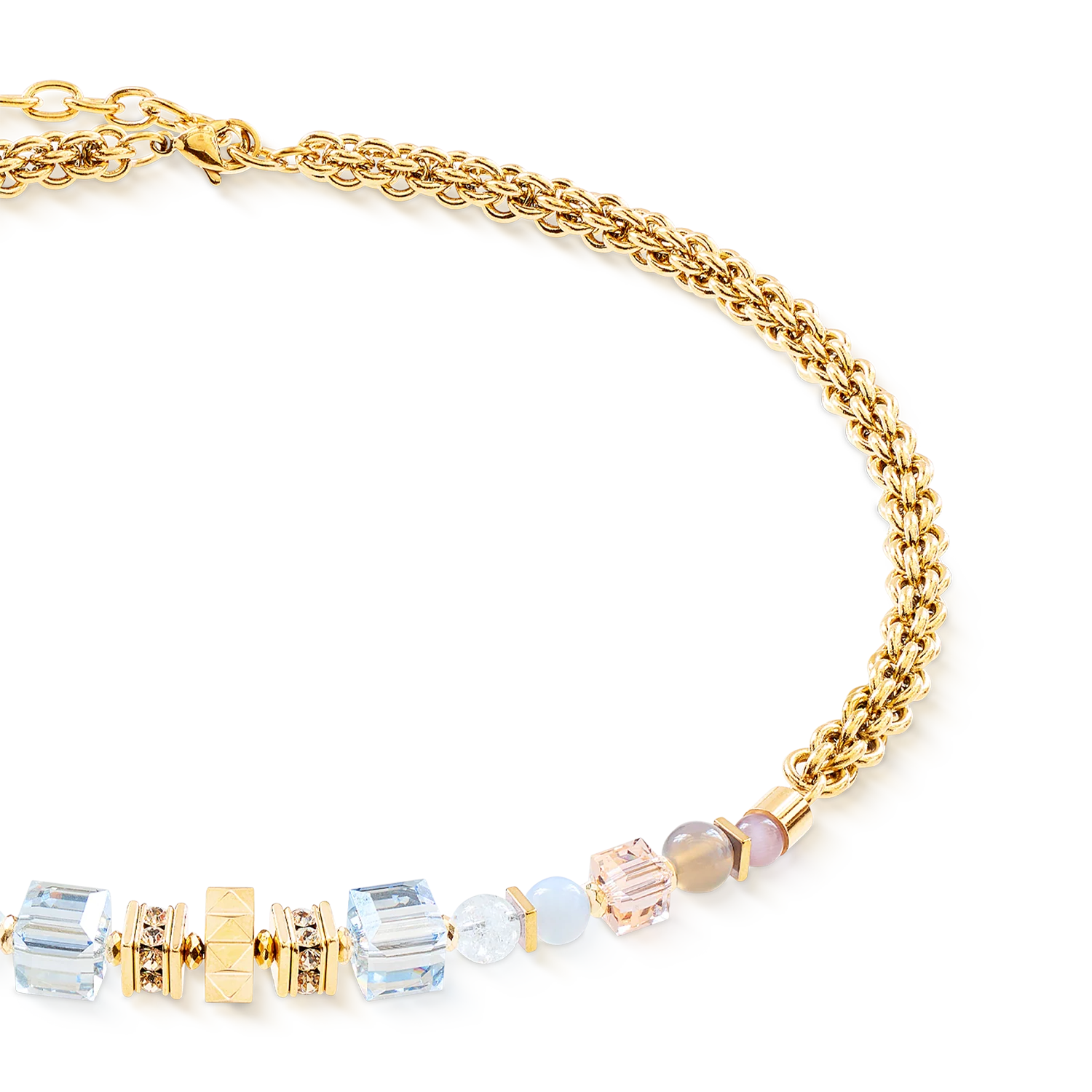 Necklace Cube Nexus gold-pastel - Image 2