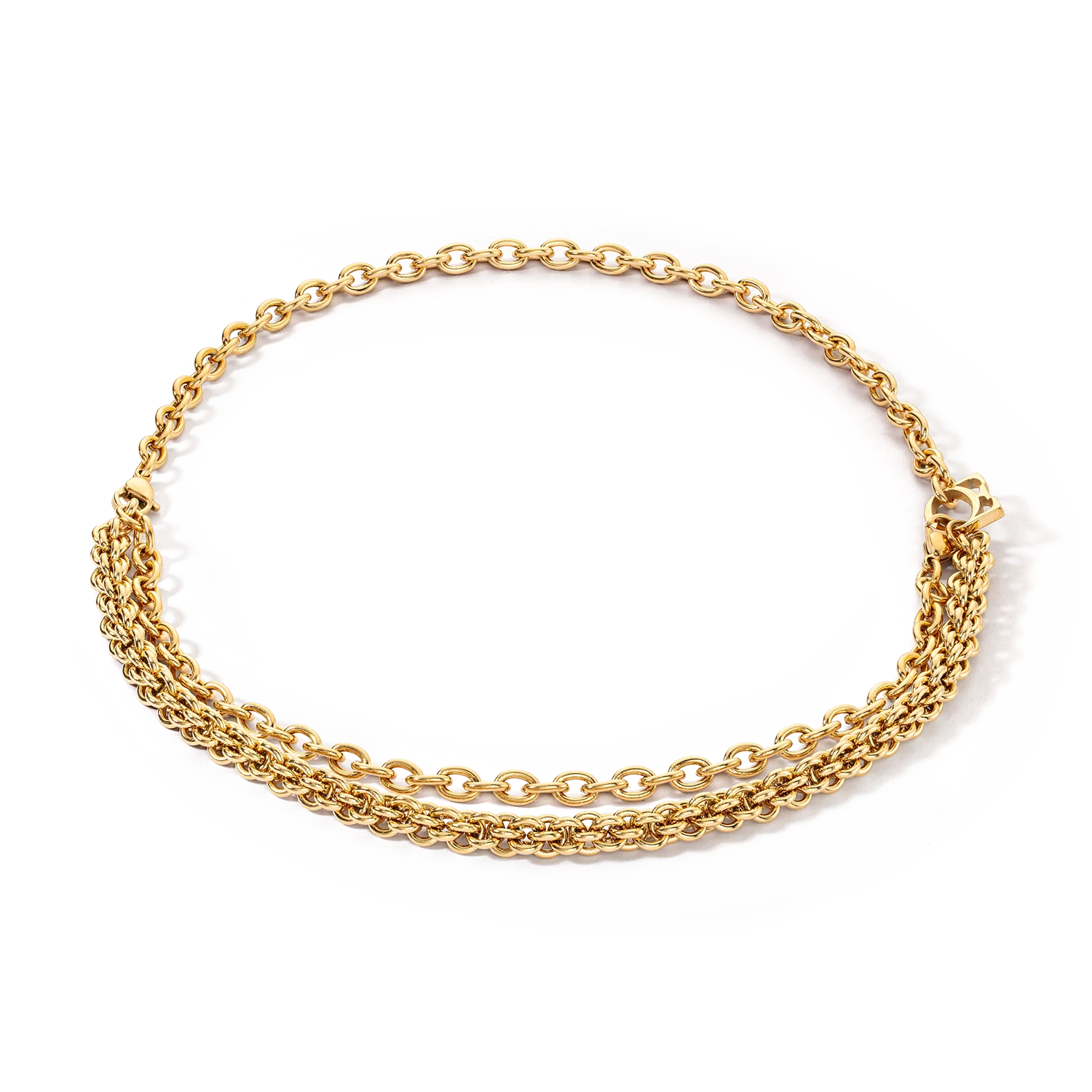 Necklace Mesh Chain gold - Image 5