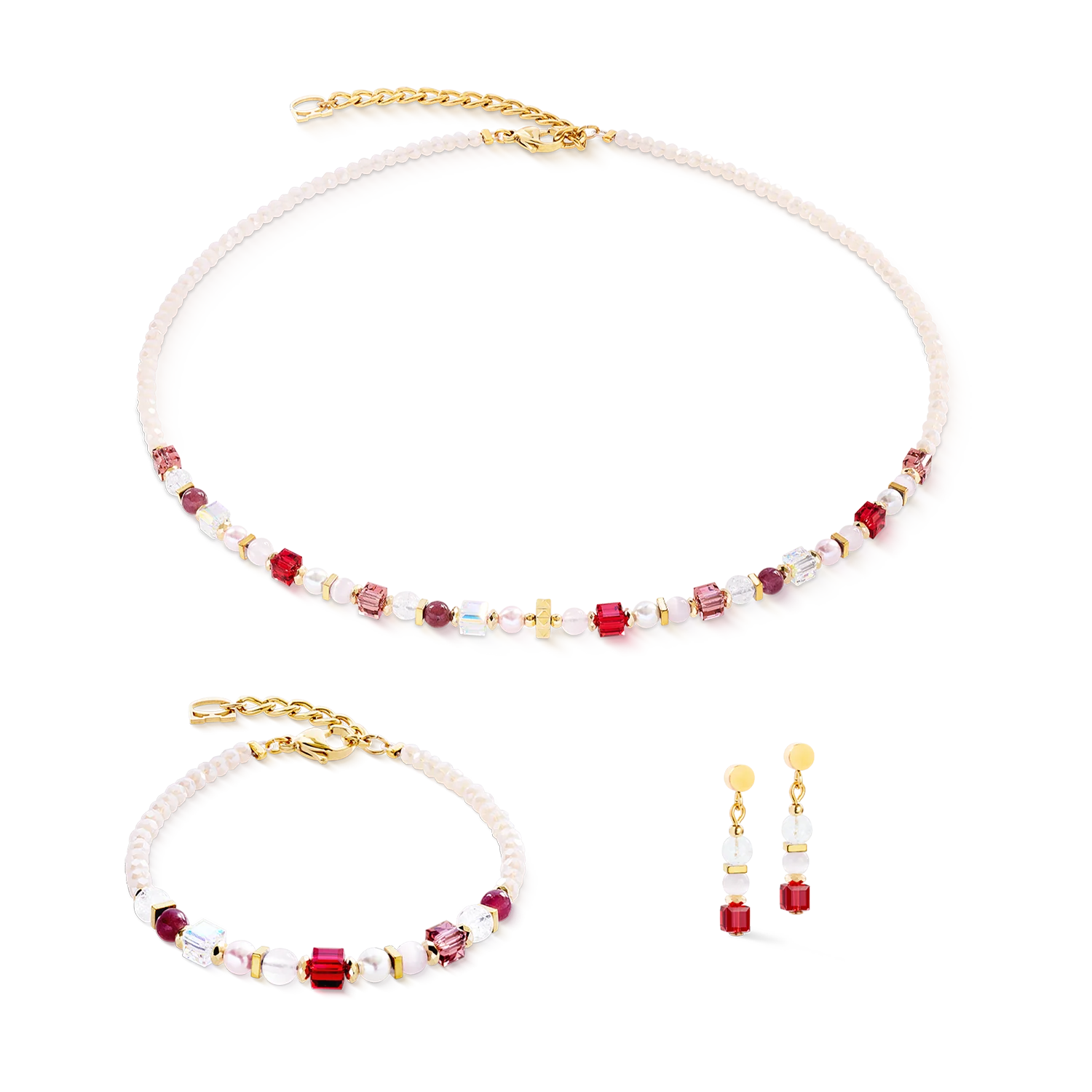 Necklace Princess Mix rosé blush - Image 3