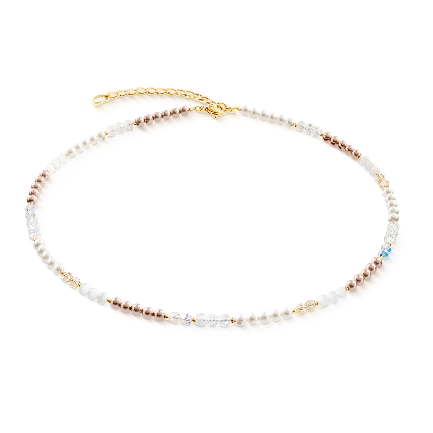 Necklace Princess Rhythm gold-blush