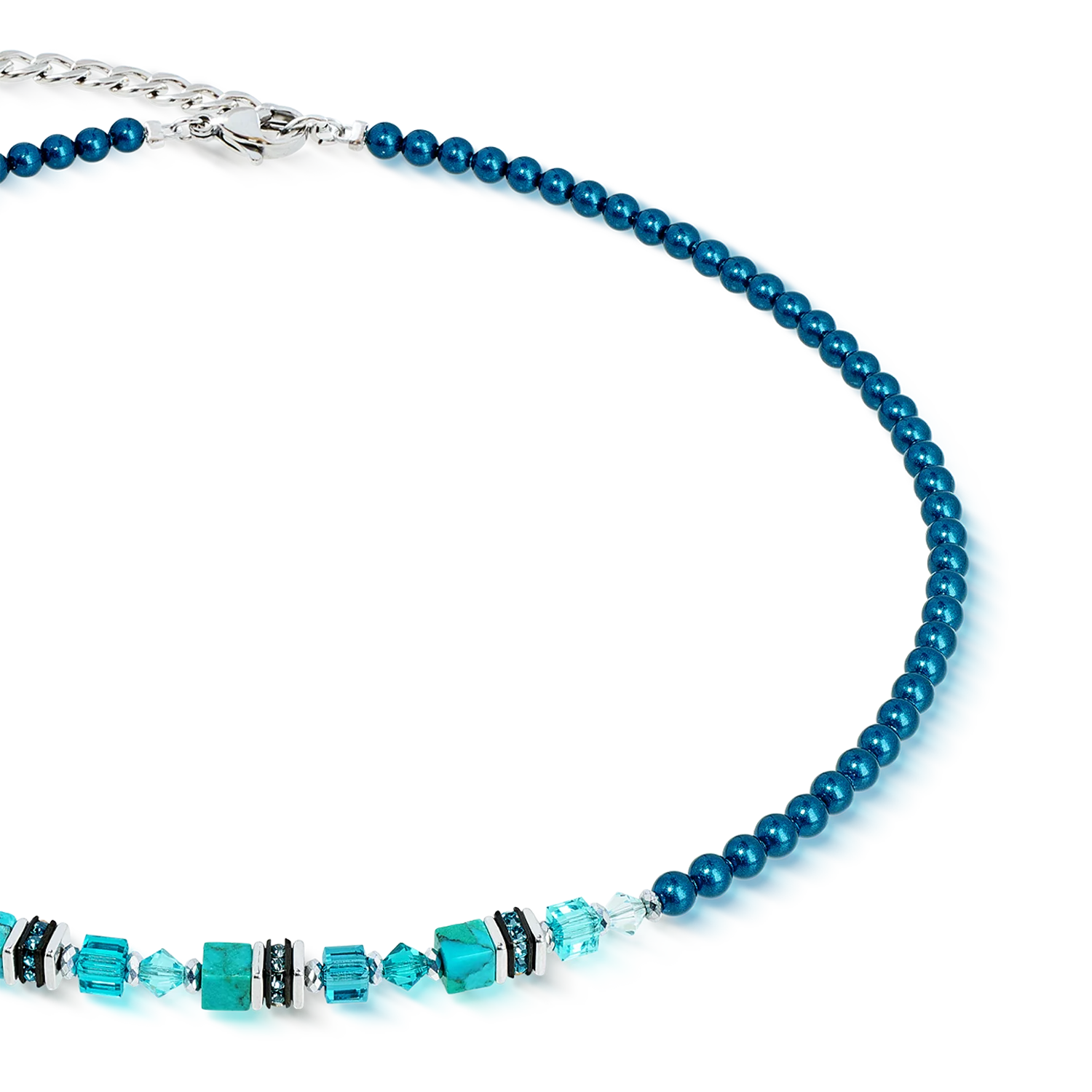 Necklace Princess Teal Glow silver - Image 2