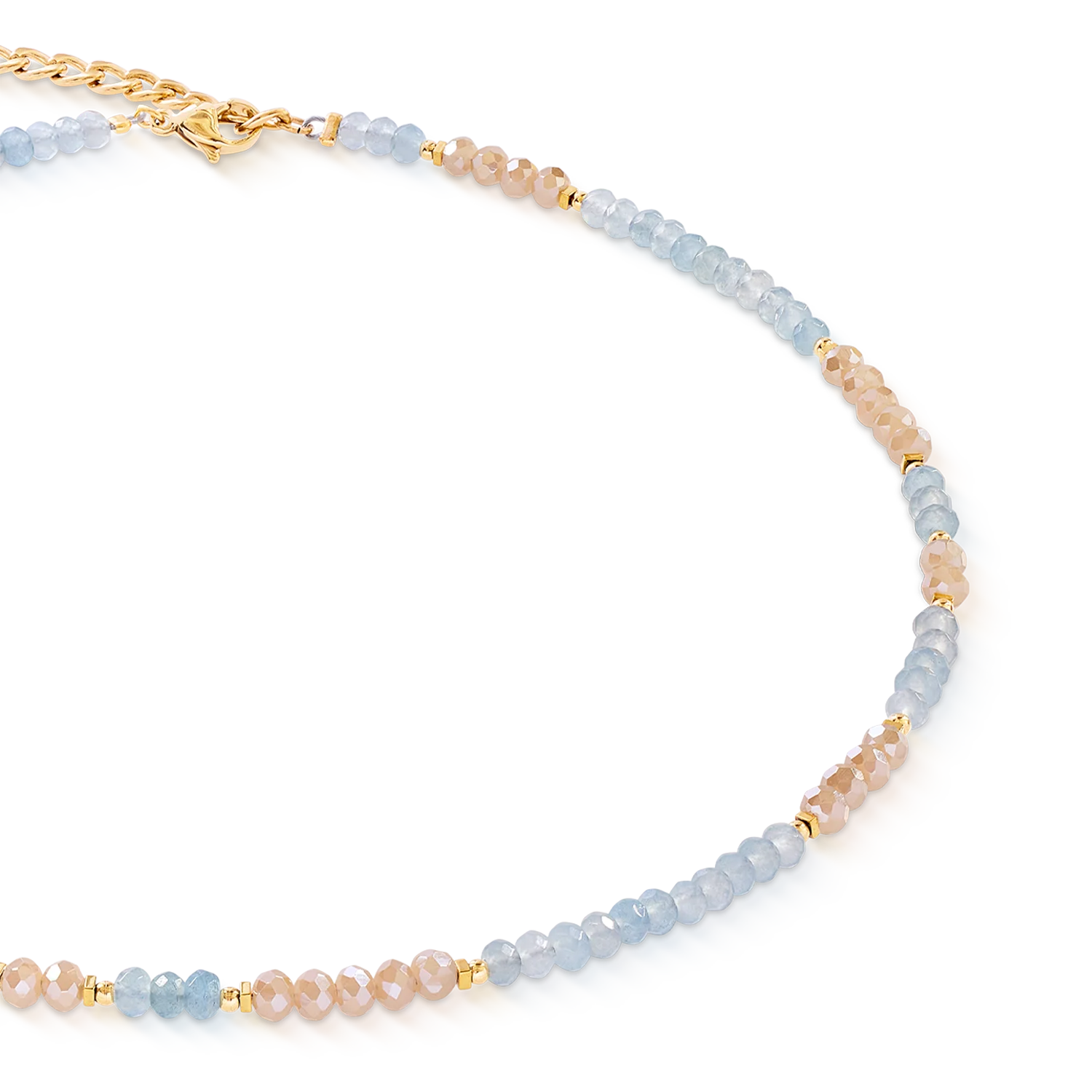 Necklace Rhythm Jade Sky gold - Image 2