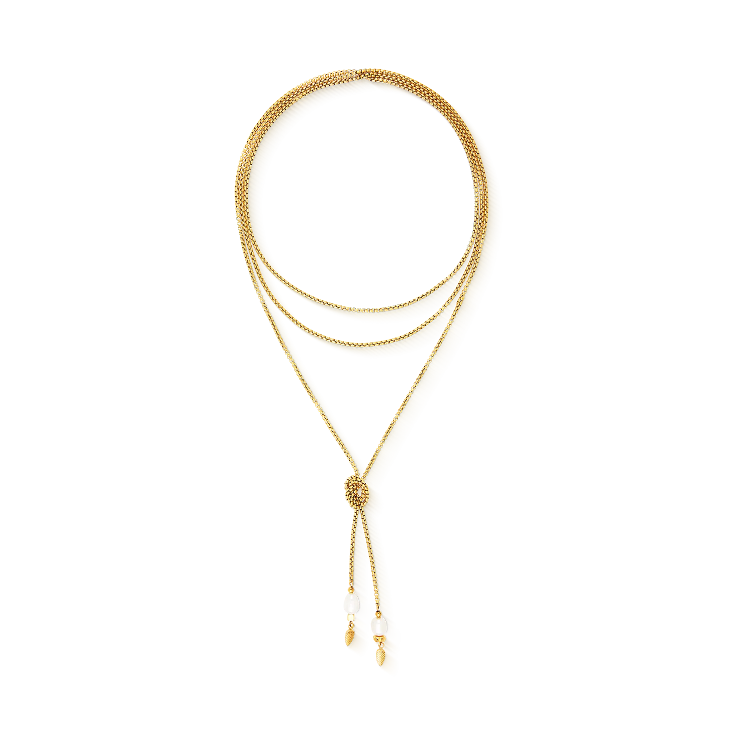 Necklace Serene Knot Chain gold