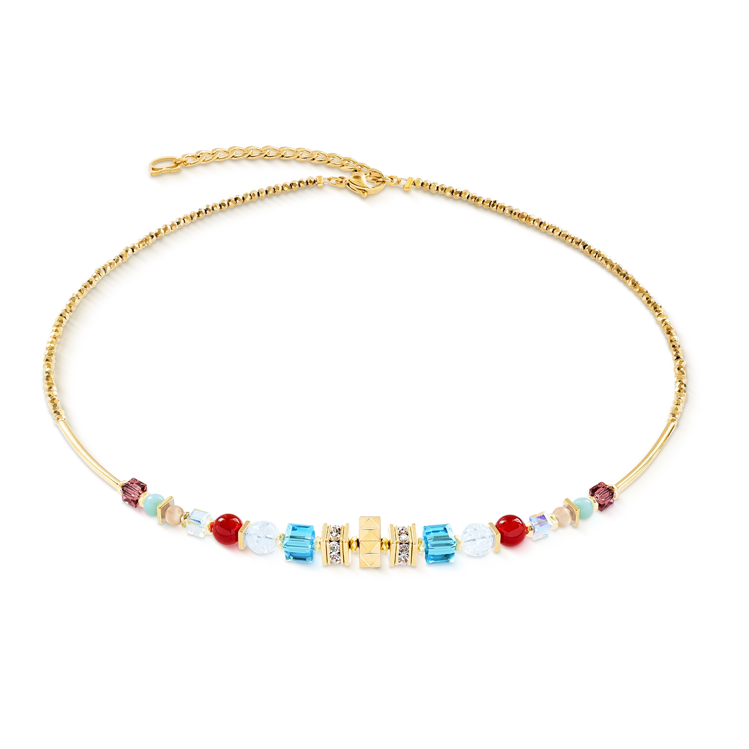 Necklace Shape Mix Nexus gold-multicolour