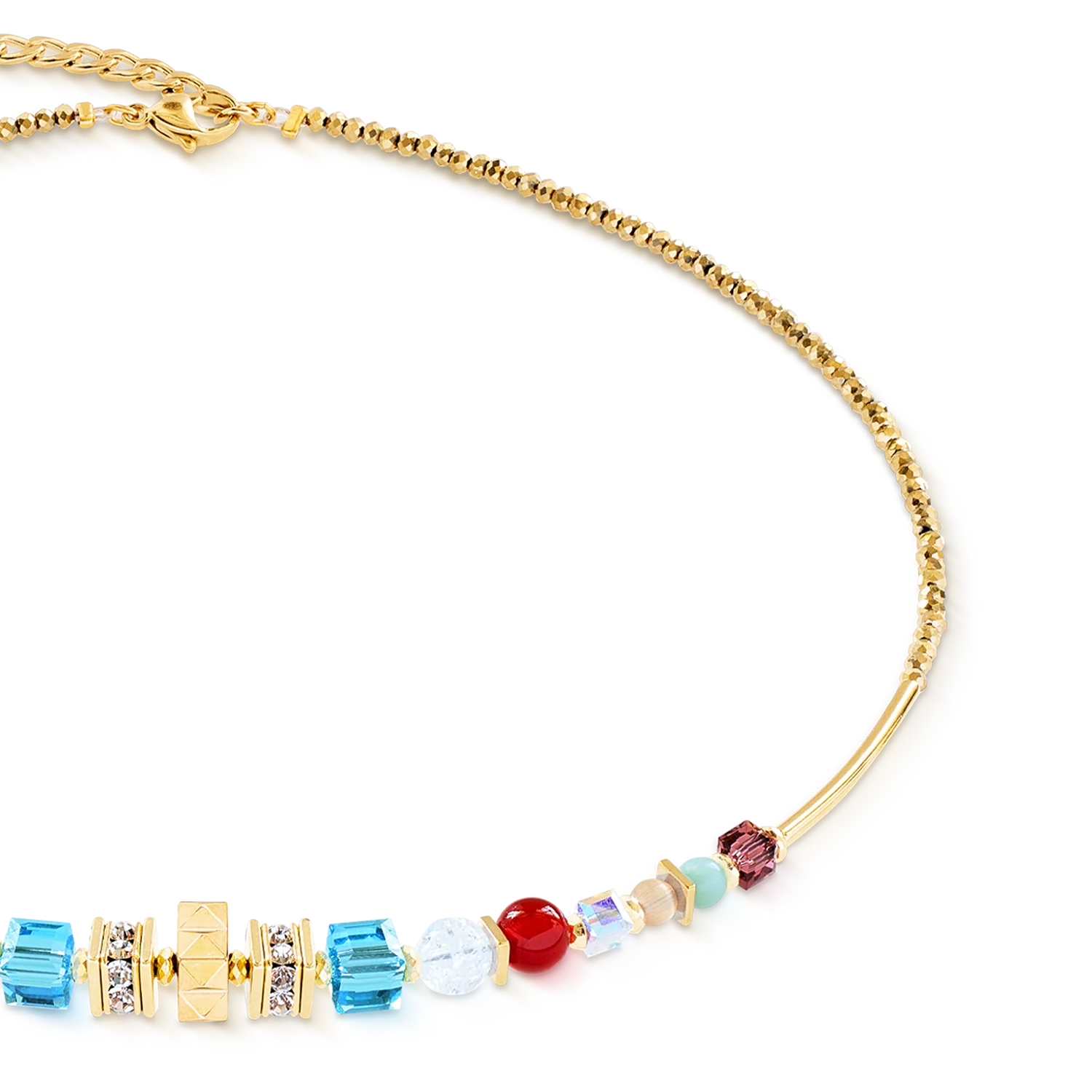 Necklace Shape Mix Nexus gold-multicolour - Image 2