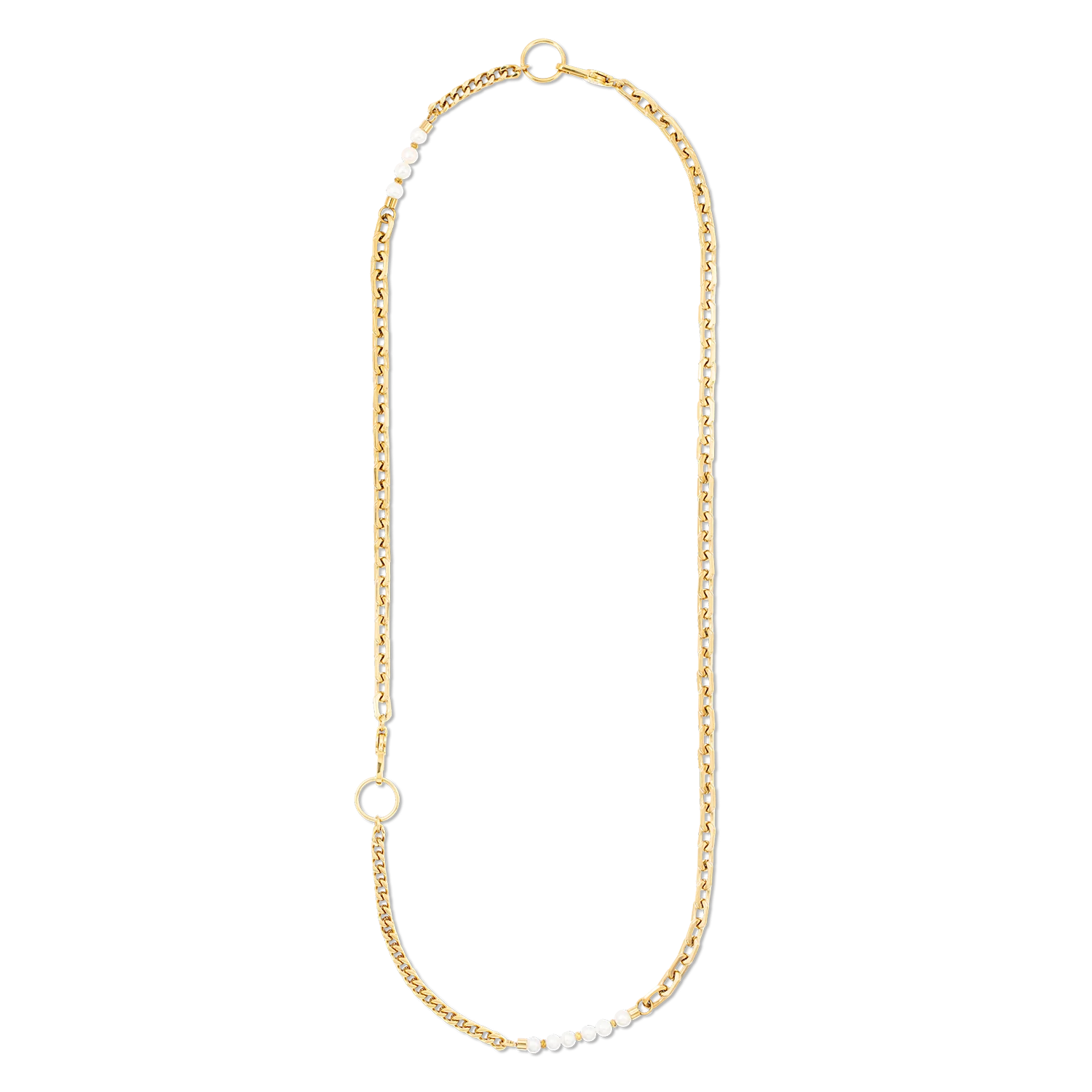 Necklace Shape Shifter Freshwater Pearls gold - Image 5