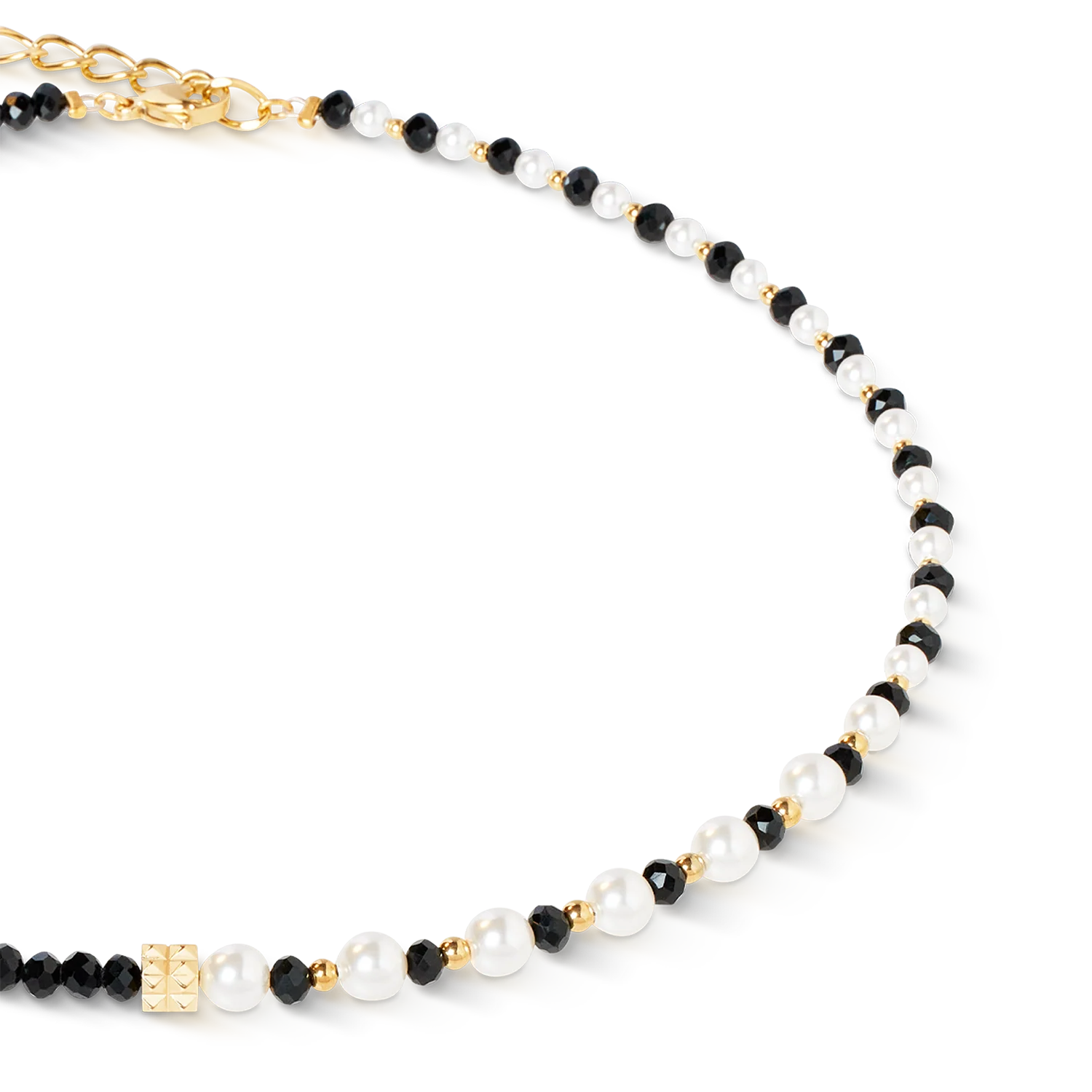Necklace Trinity Spikes gold - Image 2