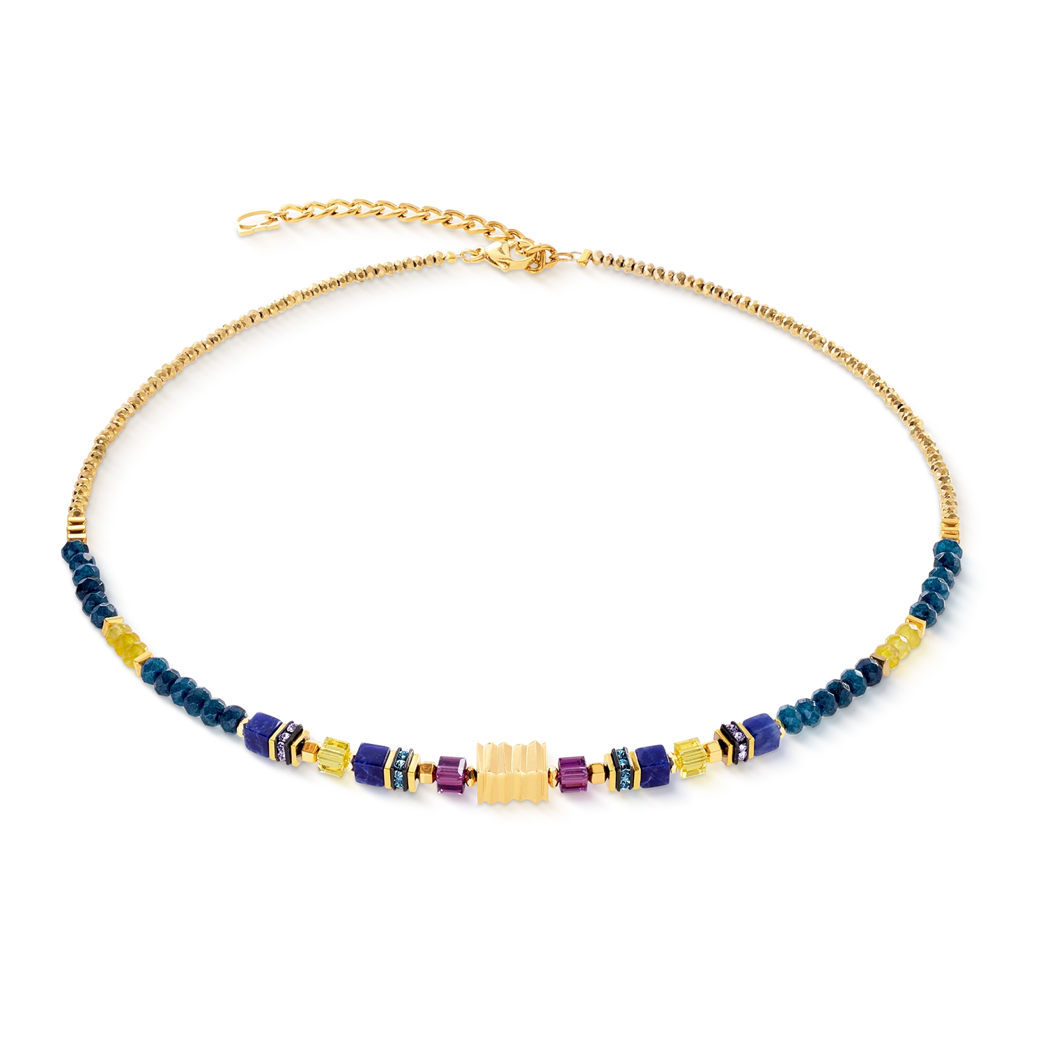 Necklace Wave Precious Flow gold-energy