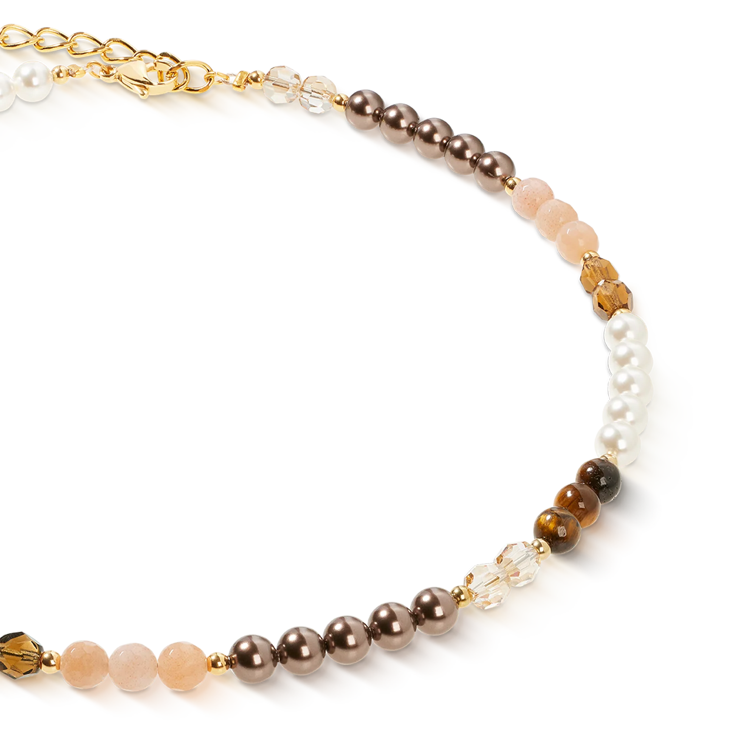 Precious Elysia necklace gold-brown - Image 2