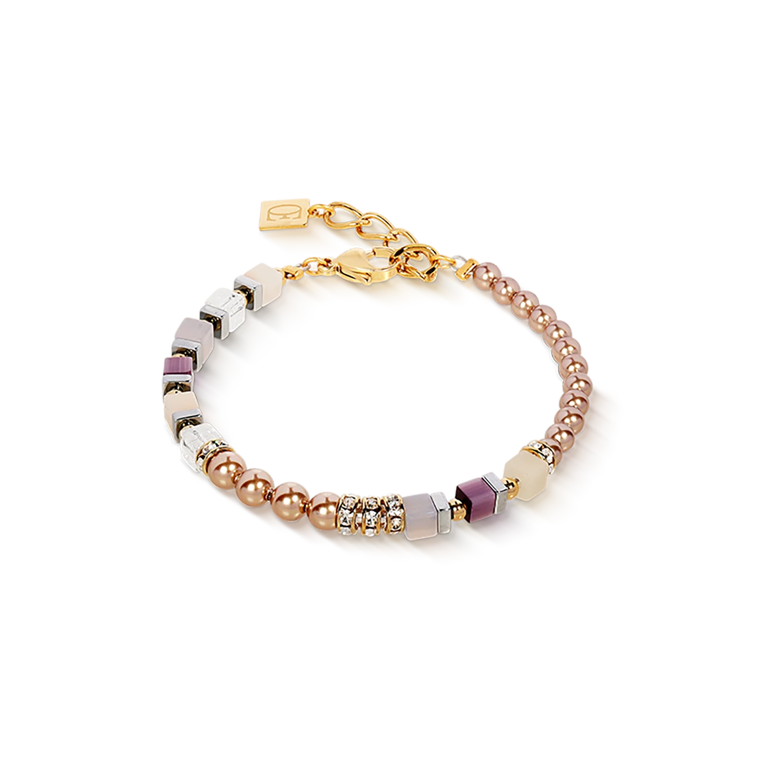 Precious Fusion Offset bracelet champagne-blush