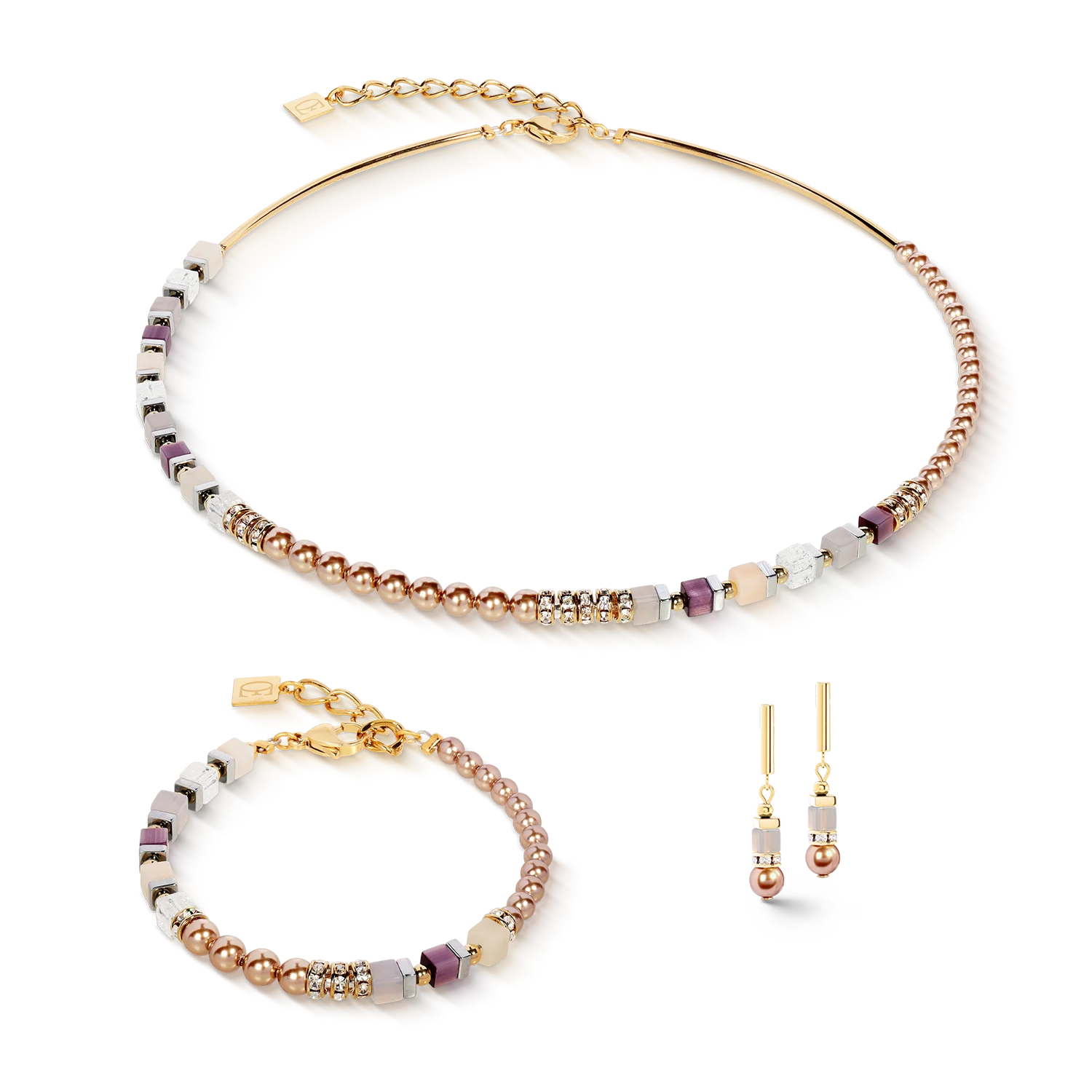 Precious Fusion Offset bracelet champagne-blush - Image 3
