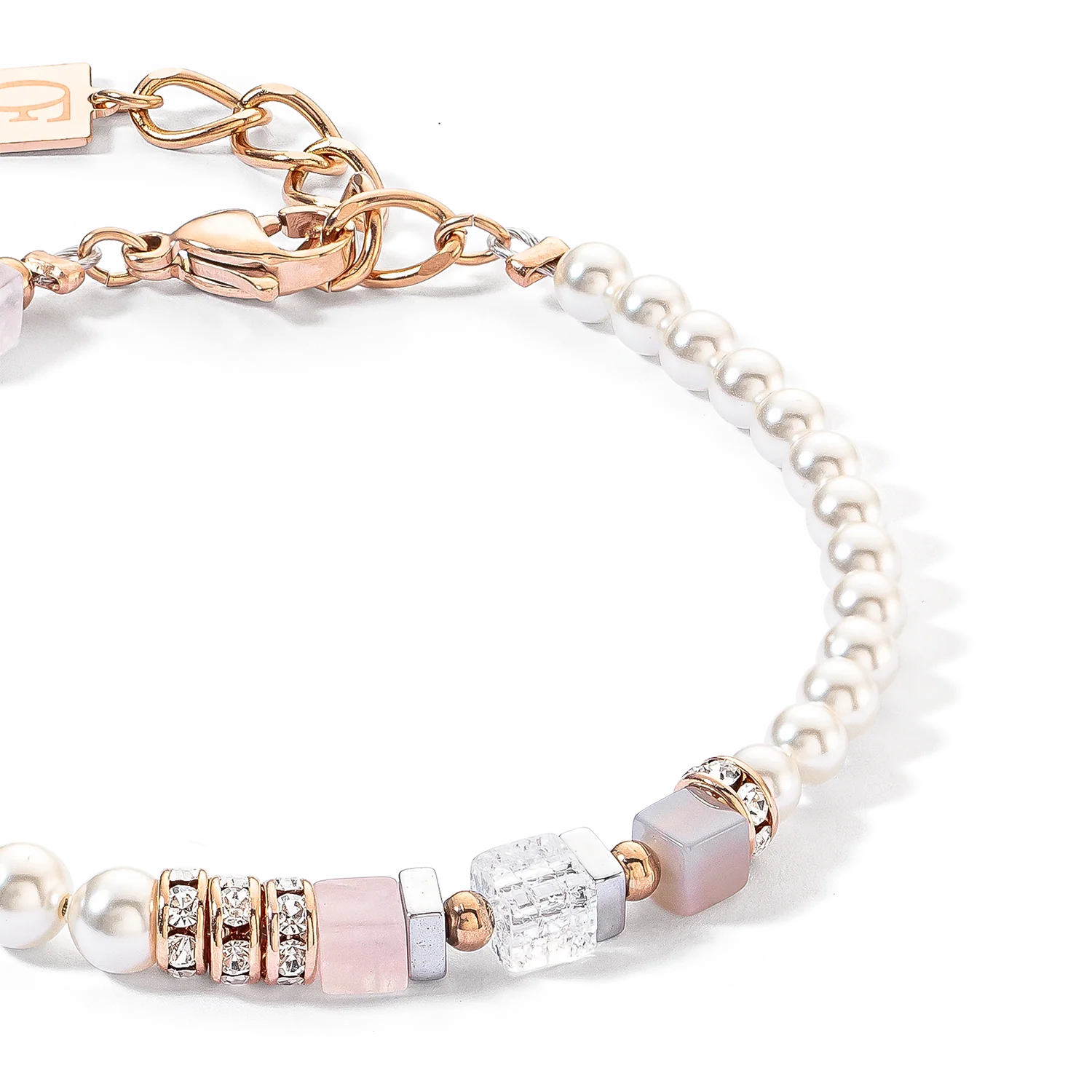 Precious Fusion Offset bracelet rose gold-ice pink - Image 2