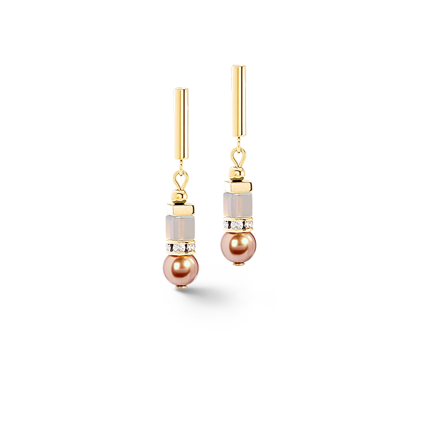 Precious Fusion Offset earring champagne-blush - Image 2