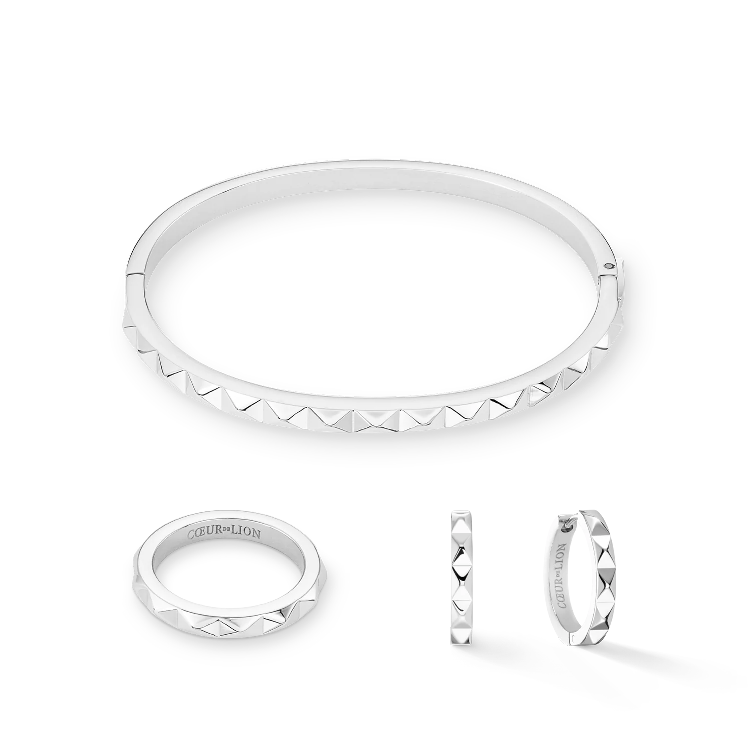 Ring Spikes silber - Image 3