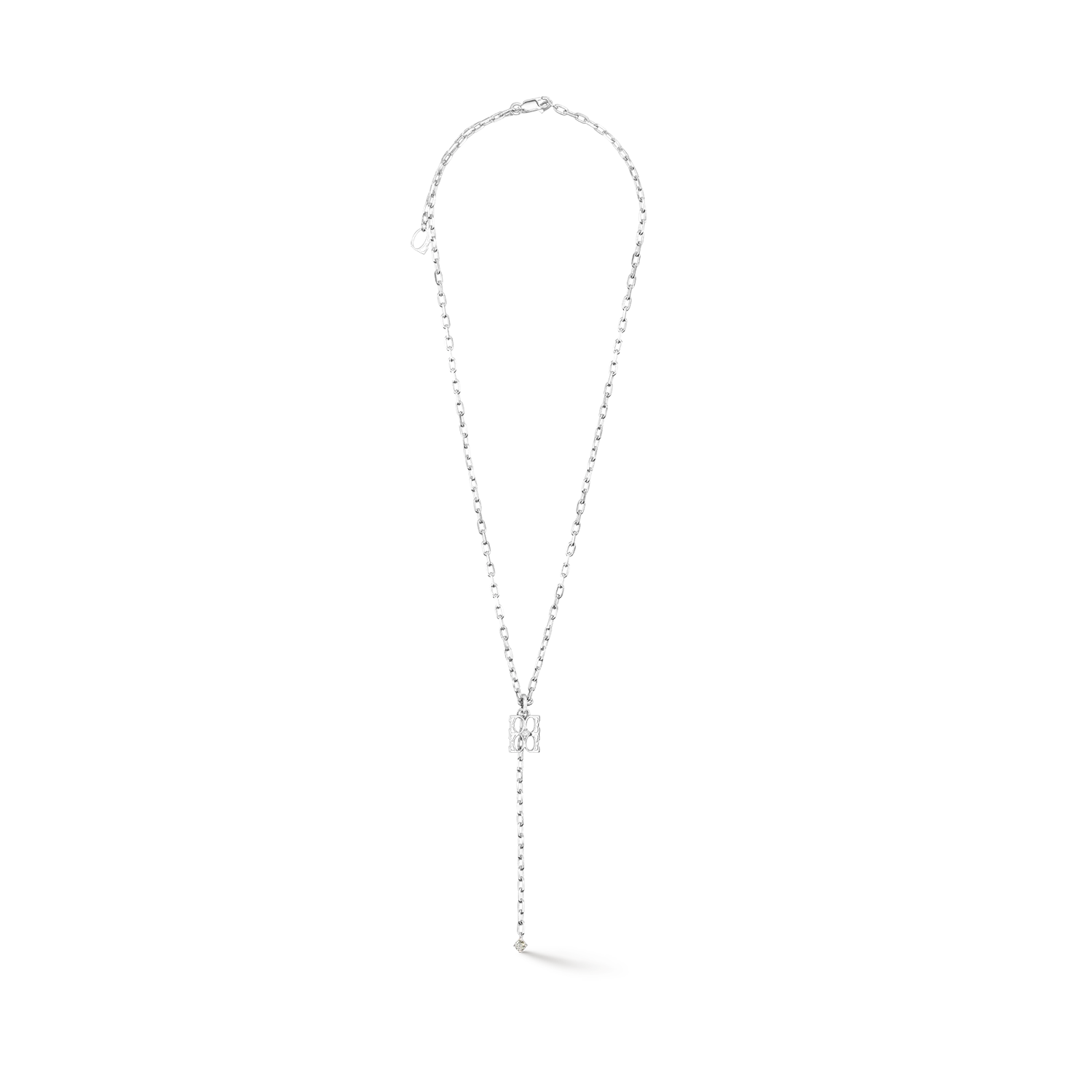 SIGNATURE Collection Y-style necklace silver