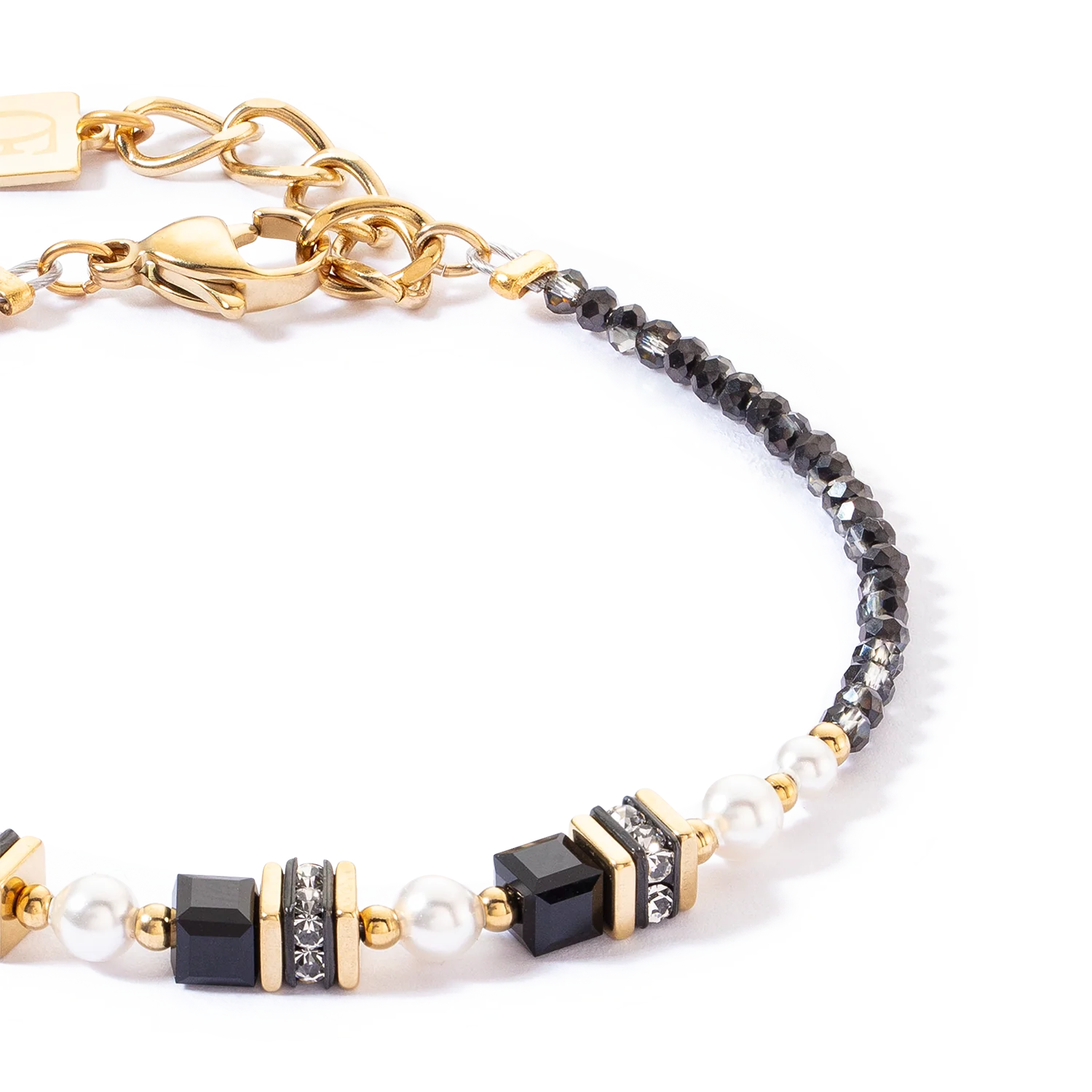 Sparkling Princess bracelet gold-black - Image 2