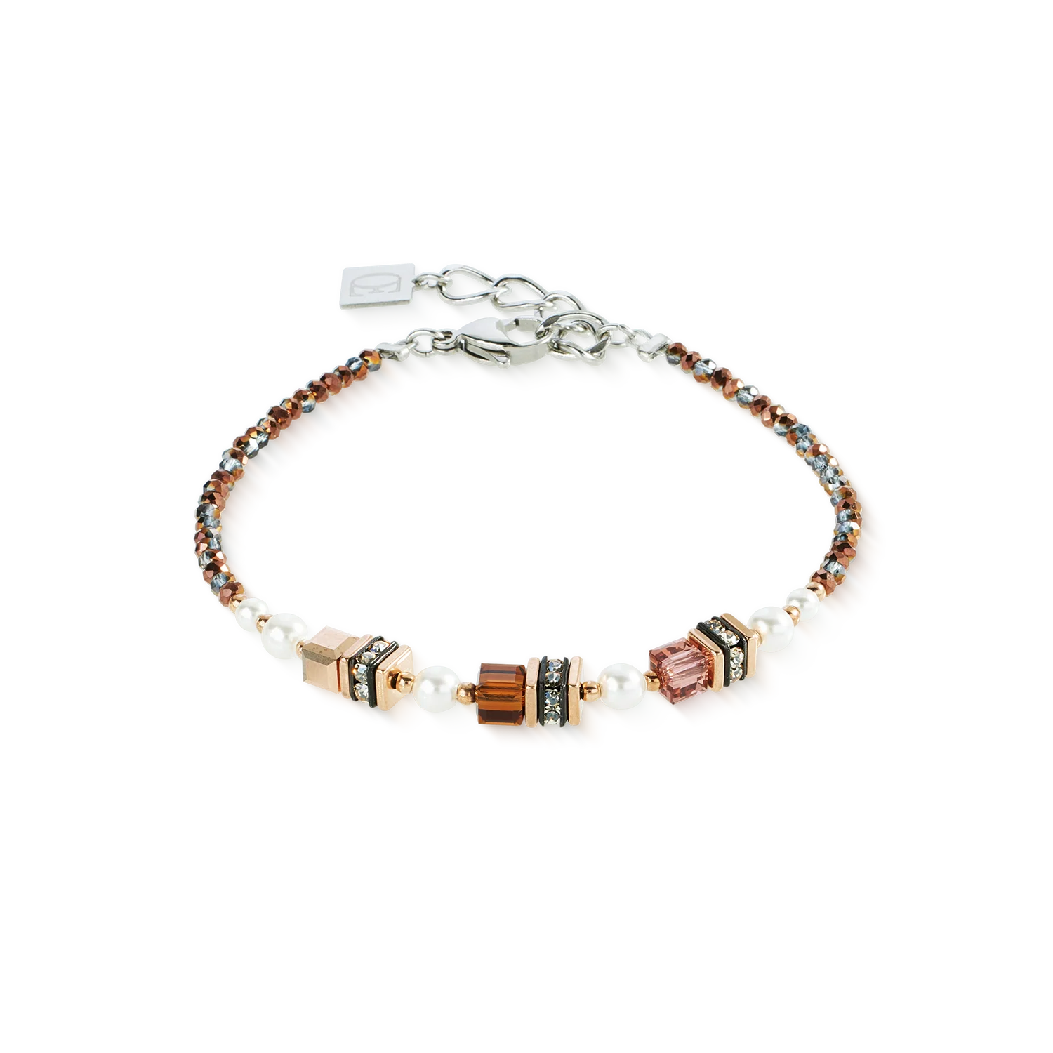 Sparkling Princess bracelet Mocha Mousse