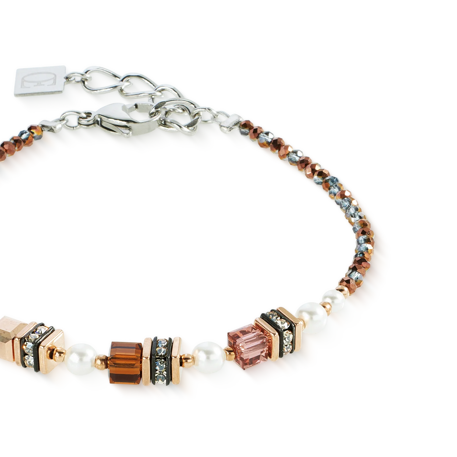 Sparkling Princess bracelet Mocha Mousse - Image 2