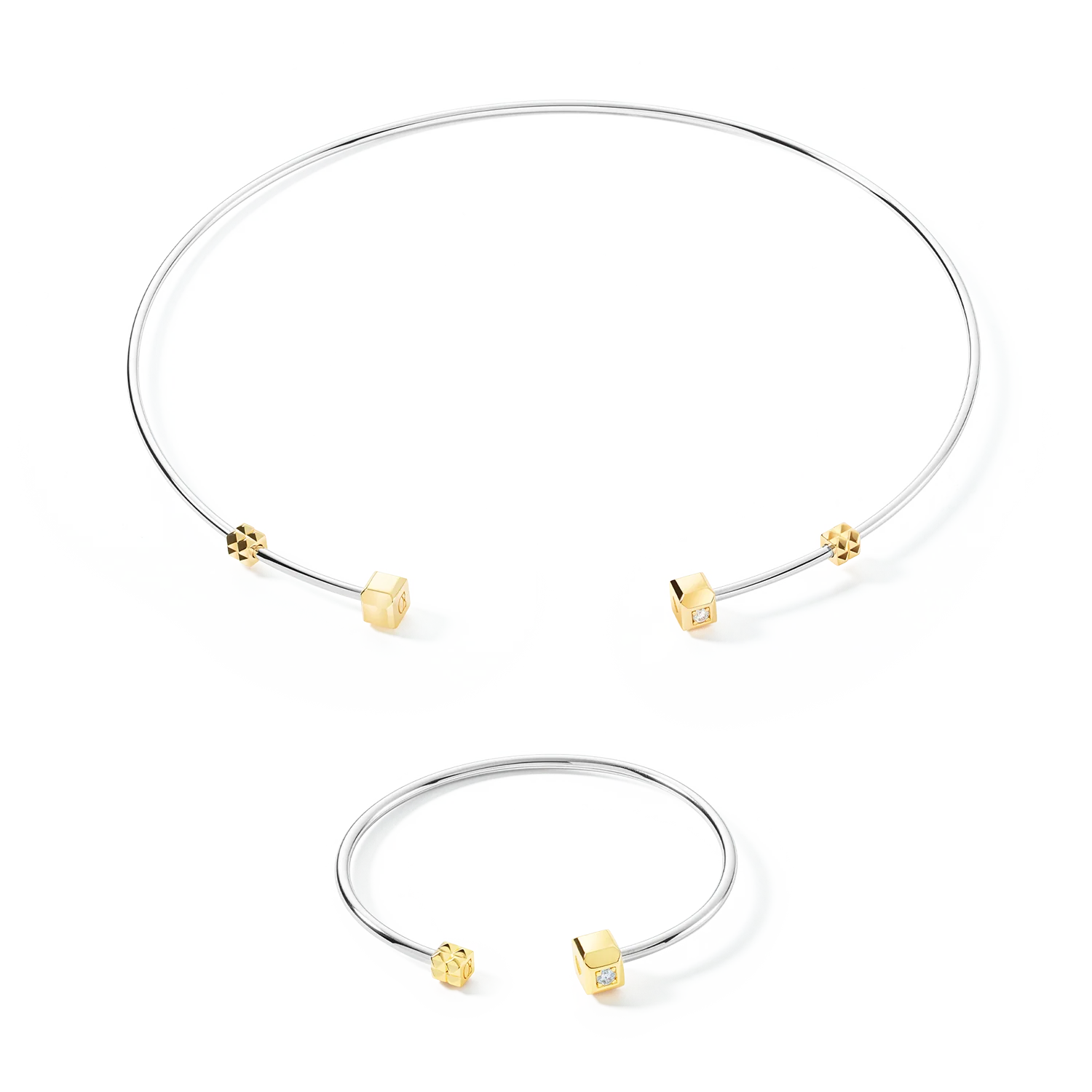 STATEMENT Collection bangle open 17 cm bicolor - Image 3