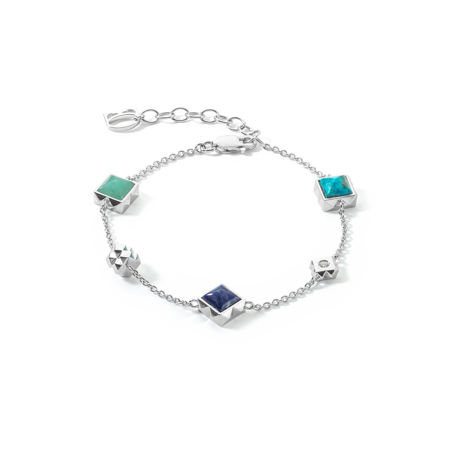STATION Collection bracelet silver-blue