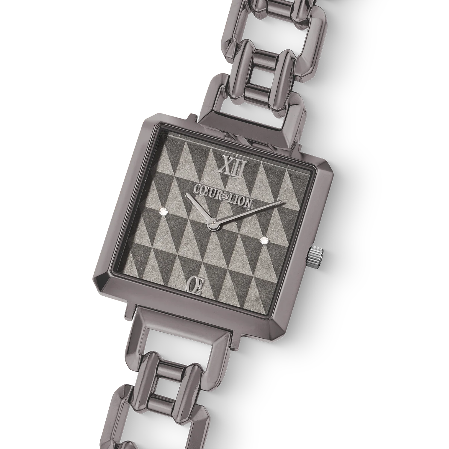 Watch Iconic Cube Spikes Statement anthracite - Image 2