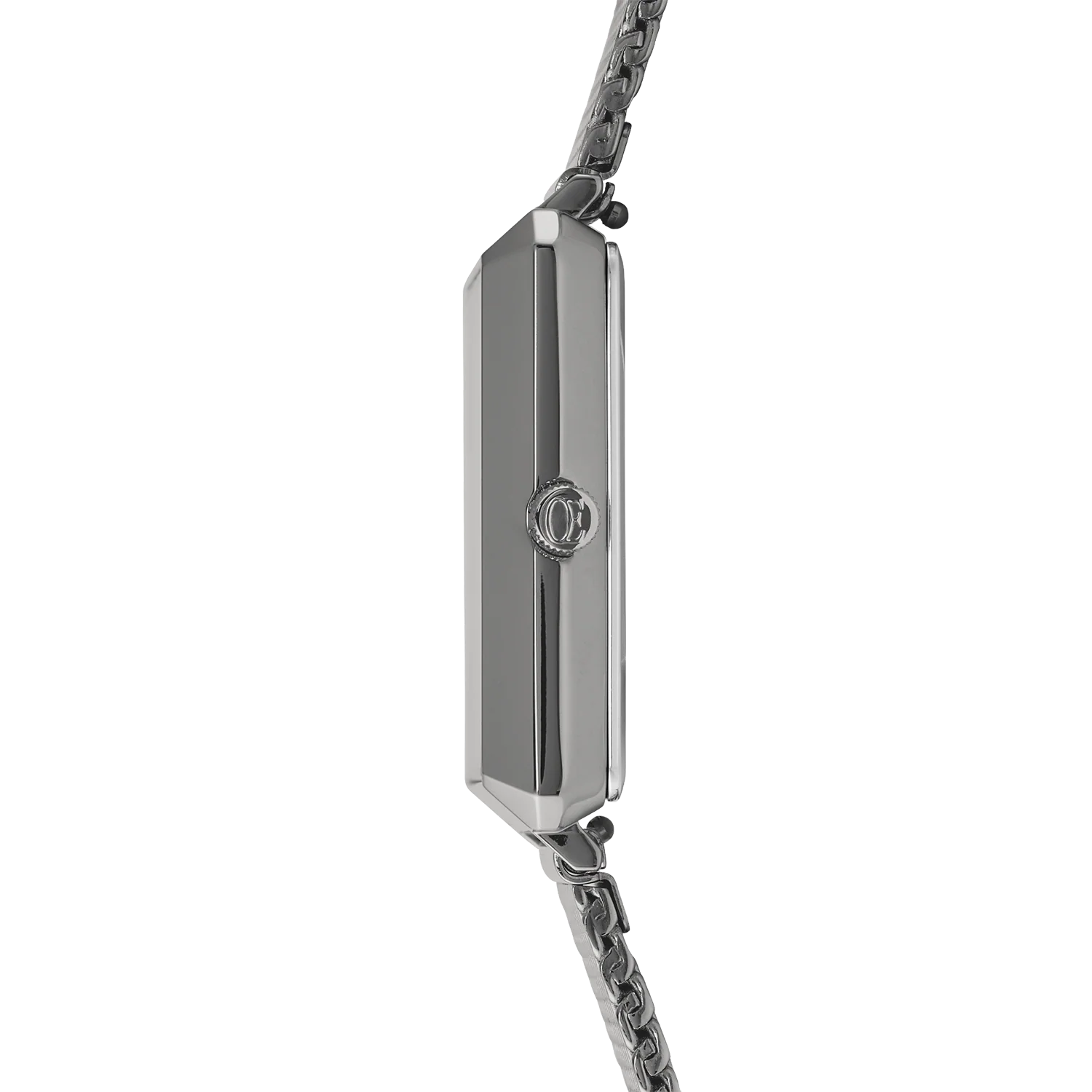 Watch Iconic Square Anthracite Mother-of-Pearl Milanese Stainless Steel Anthracite - Image 4