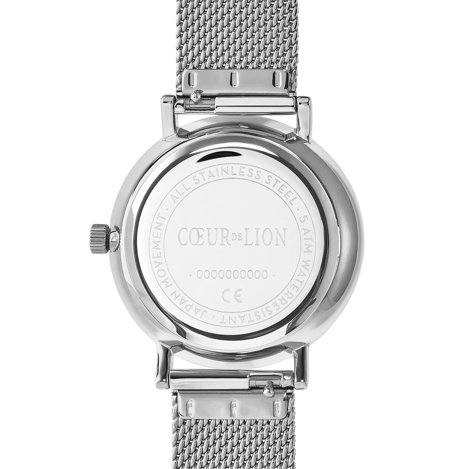Watch Round Sparkling Sunray Transformative Teal Milanaise Silver - Image 6
